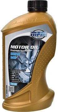 Олива моторна MPM Premium Synthetic BMW / MB 5W-30 1л (05001BM) (MPM05001BM)