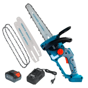 Пила ланцюгова акумуляторна Konner&Sohnen KS MCS20V-12 SET 20В акб 1х4А·год шина 30см ЗП 2.05кг (KSMCS20V-12SET)