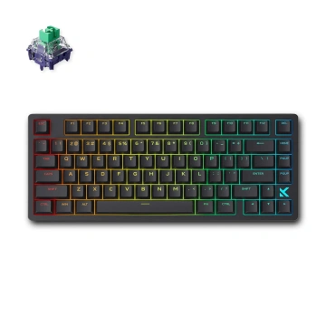 Клавіатура MCHOSE Jet 75 Hall Effect, Kailh Magnetic God, 8K, USB-A, RGB, чорний (HW-JET75-1)