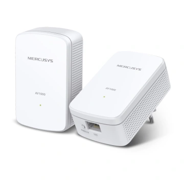 Комплект Адаптерiв Powerline Mercusys MP500 Kit AV1000, 1xGE, 2 шт Розетка (MP500KIT)