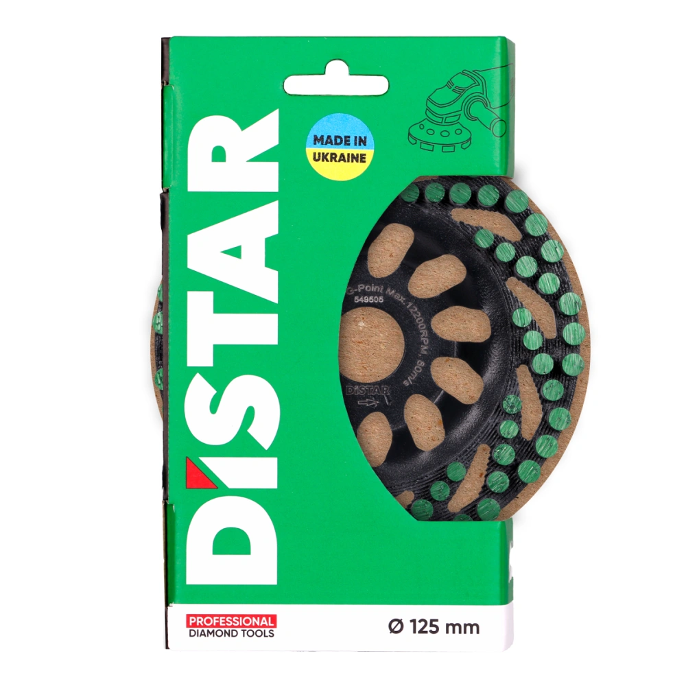 Фреза алмазна DGS-S 125/22,23-77 Green Point (11127048020)