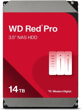 Жорсткий диск WD 14TB 3.5" 7200 512MB SATA Red Pro NAS (WD142KFGX)