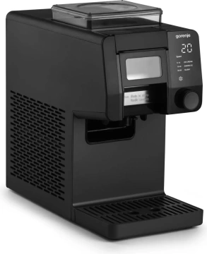 Морозивниця Gorenje 3 в 1, 210Вт, чаша-1л, 35 кг - 24 год., слаші, лід, морозиво, електронне управління, чорний (GIICM)