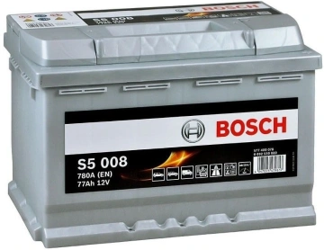 Акумулятор Bosch S4 12В 77А·год780А R+ (0 092 S50 080) (0092S50080)