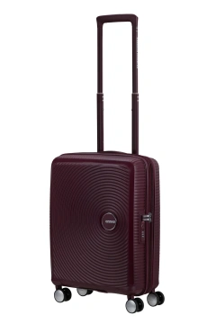 Валіза American Tourister, Soundbox, поліпропілен, мала, 55см, 35.5/41л, TSA, 4 колеса, EXP, 	бордовий (32G*50001)