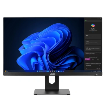 Комп'ютер персональний моноблок 2E Rational K6 23.8" FHD IPS Intel i3-14100, 16Gb, F480GB, UMA, H610, K6.610, 120W, Win11P, чорний (2E-K6.V2.49)