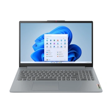 Ноутбук Lenovo IdeaPad Slim 3-15AMN8 15.6" FHD IPS AG, AMD R3-30, 16GB, F1TB, UMA, DOS, сірий (82XQ01B6RA)