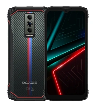 Смартфон Doogee Blade 10 Energy 6.56" 4/128ГБ, 2SIM, 6150мА•год, червоно-синій (6923740271315)