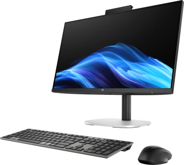 Комп'ютер персональний моноблок HP ProStudio 4-G1i 23.8" FHD IPS AG, Intel U5-235T, 16GB, F512GB, UMA, WiFi, кл+м, DOS, чорний (C8AB4ET)
