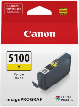 Картридж струменевий Canon PFI-5100 imagePROGRAF Pro-310 Yellow (6955C001)