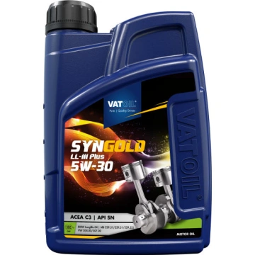 Олива моторна VATOIL SynGold 5W-30 1л (10-1) (50025) (VAT10-1)