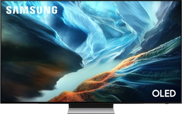 Телевізор 65" Samsung OLED 4K 165Hz VRR (100Hz Native) Smart Tizen Black (QE65S90HAEXUA)