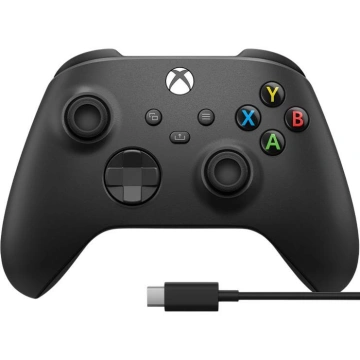 Геймпад Xbox BT + USB Type-C кабель, Carbon Black (KSLMI1KON0075)