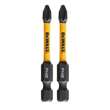 Набір біт DeWALT ударні, IMPACT TORSION, Philips, Ph2, L=57мм, 2шт (DT70532T)