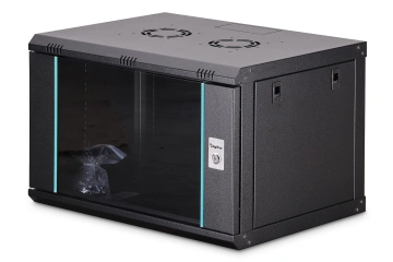 Шафа DIGITUS 19", 7U, Wall Mounting Dynamic-N, 600x600 мм, 60кг максимально, розібрана, чорна (DN-37103)