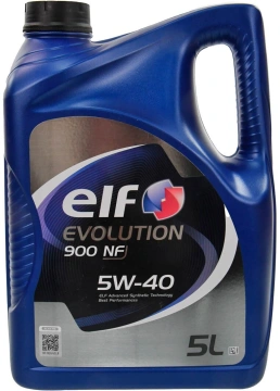 Олива моторна ELF Evolution 900 NF 5W-40 5л (11-5 NF) (216651) (ELF11-5NF)