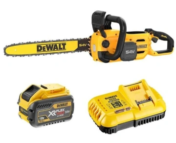 Пила ланцюгова акумуляторна DeWalt 54В XR FLEXVOLT акб 1х3А·год шина 45см ланцюг OREGON 3/8’’ ЗП кейс 5кг (DCMCS574X1)