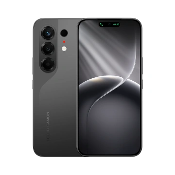 Смартфон TECNO Camon 50 (CN5) 6.78" 8/256ГБ, 2SIM, 6500мА•год, Moonshadow Black (4894947116155)