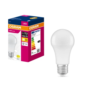 Лампа OSRAM LED VALUE CLASSIC A E27 14Вт 3000K 1893Лм (4099854546006)
