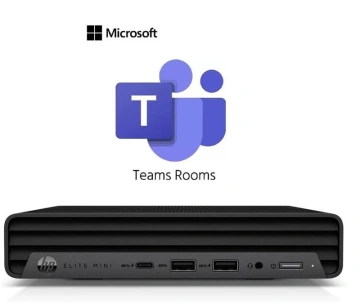 Комп'ютер персональний неттоп HP Mini IP Conference MTR with Teams Rooms, Intel i7-13700T, 16GB, F256GB, Wi-Fi 6E, BT 5.3, Win11IoT, чорний (A1ZB6AW)
