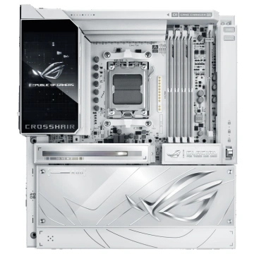 Материнcька плата ASUS ROG CROSSHAIR X870E GLACIAL sAM5 X870E 4xDDR5 M.2 USB Type-C Wi-Fi BT E-ATX білий (90MB1NQ0-M0EAY0)