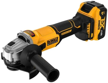 Шліфмашина кутова акумуляторна DeWALT XR Li-lon 18В акб 1x4.0А·год 125мм 9000об/хв ЗП, кейс 1.61кг (DCG407M1T)