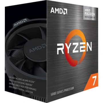 Центральний процесор AMD Ryzen 7 5700G 8C/16T 3.8/4.6GHz Boost 16Mb Radeon Graphics AM4 65W Wraith Stealth cooler Box (100-100000263BOX)