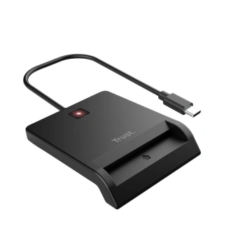Кардридер Trust Primo Smartcard Reader, USB-C, чорний (26061_TRUST)