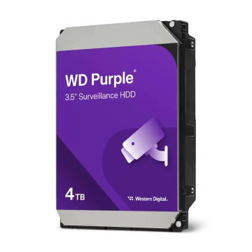 Жорсткий диск WD 4TB 3.5" 128MB SATA Purple Surveillance (WD44PURZ)