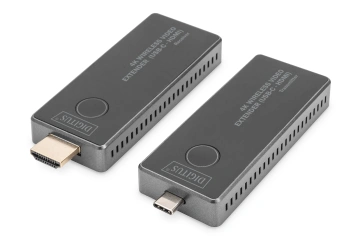 Бездротовий подовжувач DIGITUS USB-C > HDMI, 4K UHD, 30 м (DS-55324)