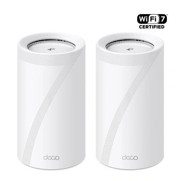 Система WiFi-Mesh TP-LINK Deco BE85 BE22000, 2x2.5GE LAN, 1x10GE WAN, 1xSFP+, 1xUSB 3.0, 2мод (DECO-BE85-2-PACK)