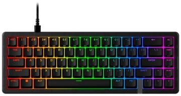 Клавіатура магнітна HyperX Origins 2 Pro 65, Red V2, USB-A, 8k, Hot-Swap, EN/UA, RGB, чорний (BN7S3AA)