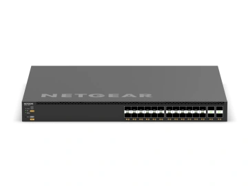 Комутатор NETGEAR M4350-24F4V (XSM4328FV), 24xSFP+, 4xSFP28, stacking, AV Line, Керований L3 (XSM4328FV-100NES)