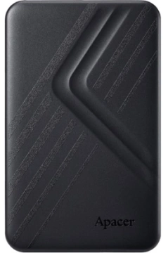 Портативний жорсткий диск Apacer 2TB USB 3.1 AC236 Чорний (AP2TBAC236B-1)