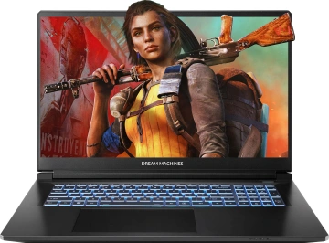 Ноутбук Dream Machines RT5060-17 17.3FHD IPS, AMD R7 260, 16GB, F1TB, NVD5060-8, DOS, чорний (RT5060-17UA20)