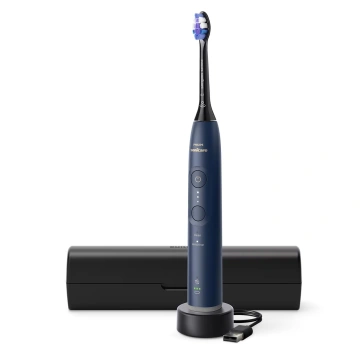 Щітка зубна електр. Philips, Sonicare 6100 Series, 62т. колив/хв, насадок-1, синій (HX7403/08)