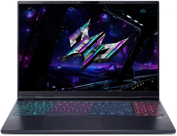Ноутбук Acer Predator Helios Neo 16S AI PHN16S-I51 16" OLED, Intel U9-386H, 64GB, F1TB, NVD5070-8, Lin, чорний (NH.U3TEU.008)