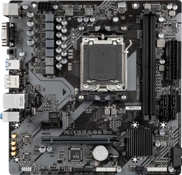 Материнська плата GIGABYTE A620M S2H sAM5 A620 2xDDR5 M.2 HDMI DP D-Sub mATX (A620M_S2H)