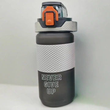 Пляшка для води ARDESTO Motion 600мл, пластик, чорний (AR2260ML)