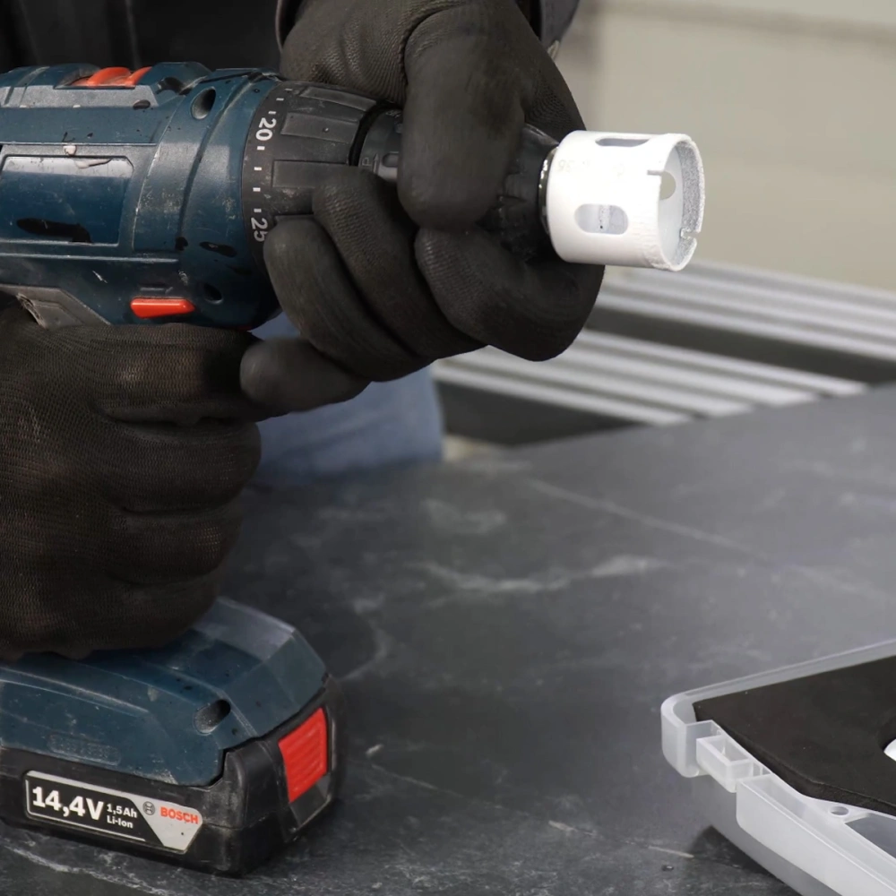Свердло алмазне Набір свердл DrillKIT 6-70 в комплекті з CoolGEL (89568442140)