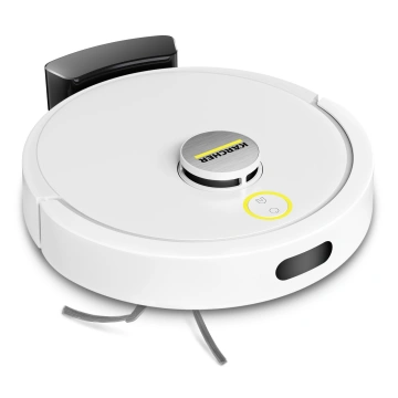 Робот-пилосос karcher RVC 3, h=0.97см, вологе прибирання, конт пил -0.24л, вода -0.28л, автон. робота до 130хв, Bluetooth, білий (1.269-110.0)