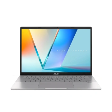 Ноутбук ASUS Vivobook S14 S3407VA-LY102 14" WUXGA IPS, Intel 7 240H, 16GB, F512GB, UMA, NoOS, Сріблястий (90NB1681-M008P0)
