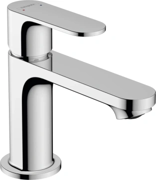 Змішувач для раковини Hansgrohe Rebris S, довж.виливу - 84мм, зі зливним гарнітуром, хром. (72510000)