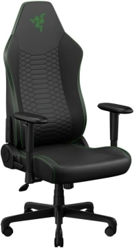 Крісло Razer Iskur V2 X NewGen, EPU шкіра з CoolTouch™, 2D-Armrests, чорно-зелений (RZ38-05310700-R3G1)
