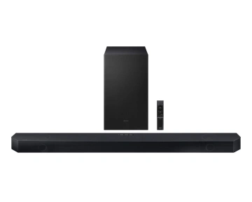 Саундбар Samsung HW-Q600H 380Вт, 3.1.2, BT, HDMI-eARC, Wi-Fi, саб, Dolby Atmos, чорний (HW-Q600H/UA)