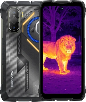 Смартфон Blackview ROCK 3 6.78" 8/256ГБ, 2SIM, 10000мА•год, чорний UA (з тепловізором) (6931548326052)