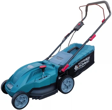 Газонокосарка мережева Konner&Sohnen KS 38LM16 1600Вт 38см 40л 25-75мм 13.2кг (KS38LM16)