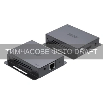 Подовжувач сигналу 2E HDMI 4K 60Hz 4:4:4 HDR Cat6 70m PoC IR (EXR4HETH70)