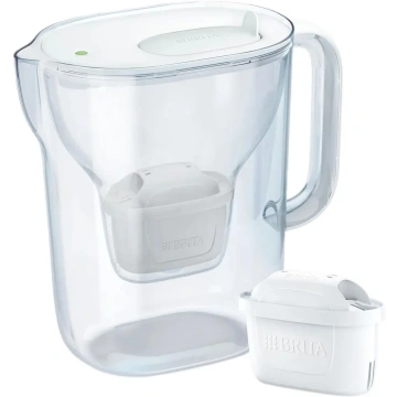 Фільтр-глечик Brita Style Essential MXPro 2.4л (1.4л очищеної води) з картриджем білий (1058040)