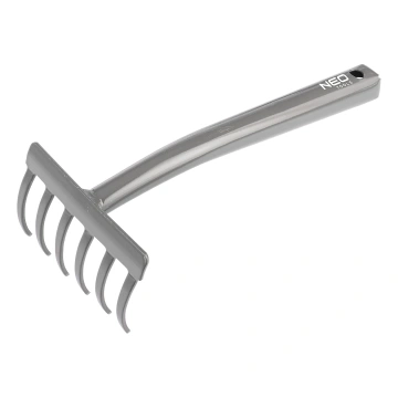 Граблі садові Neo Tools, ширина 11.2см, 6 зубців 28.5см, сталь 0.28кг (95-024)